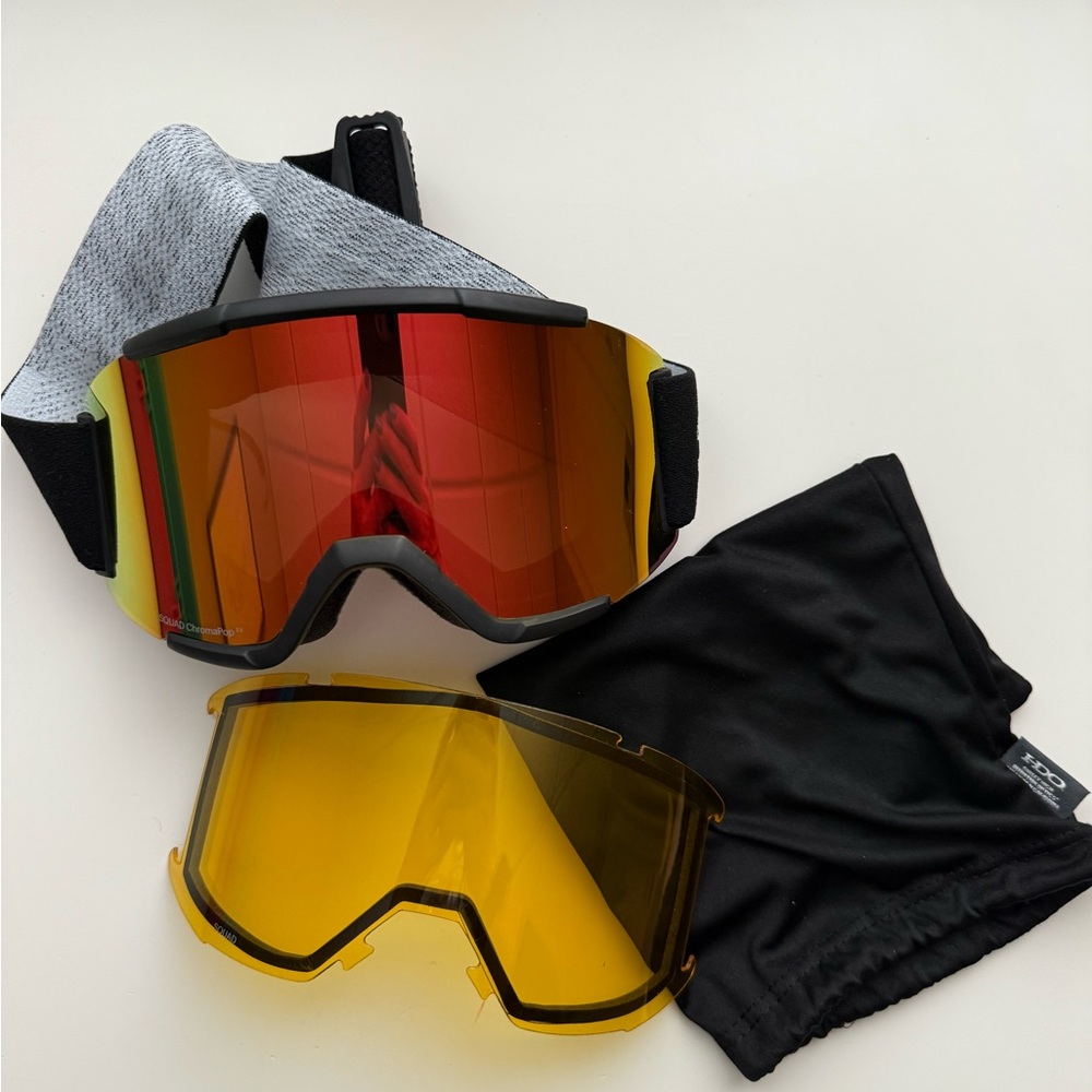 Smith Optics Squad Sun Red Goggles